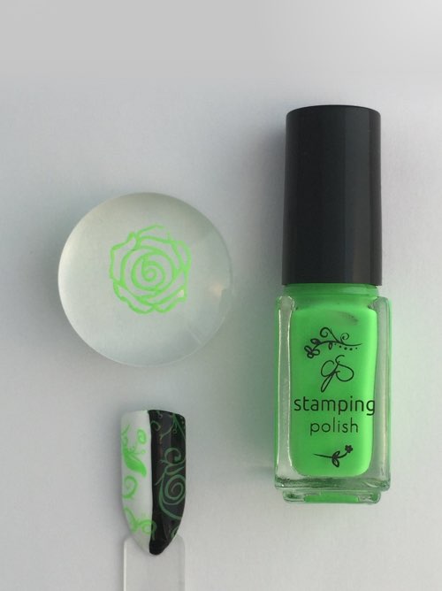 #12 Glee Tree Green - Nail Stamping Color