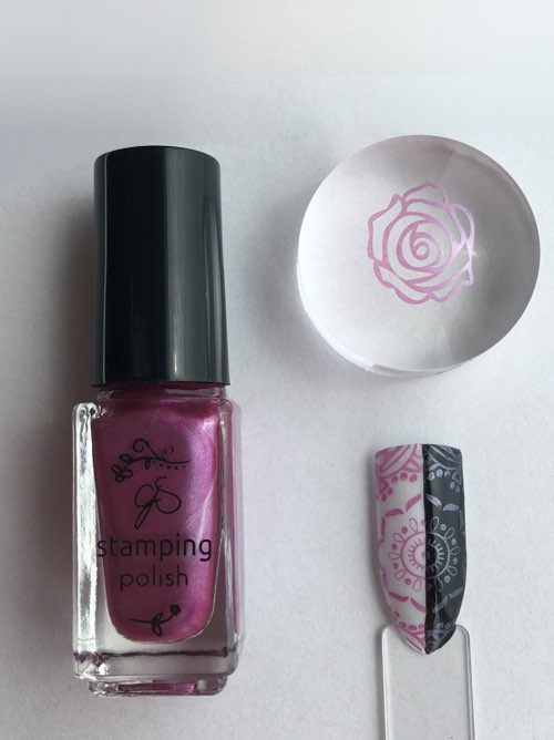 #50 Pretty Me Pink - Nail Stamping Color