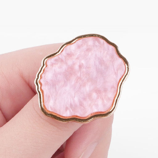 Artist Round Palette Ring Pink