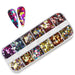 Nail Art Multicolor Holographic Dots